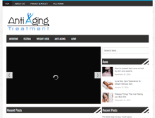 Tablet Screenshot of anti-aging-treatment.net